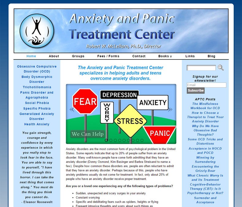 Anxiety & Panic Treatment Center