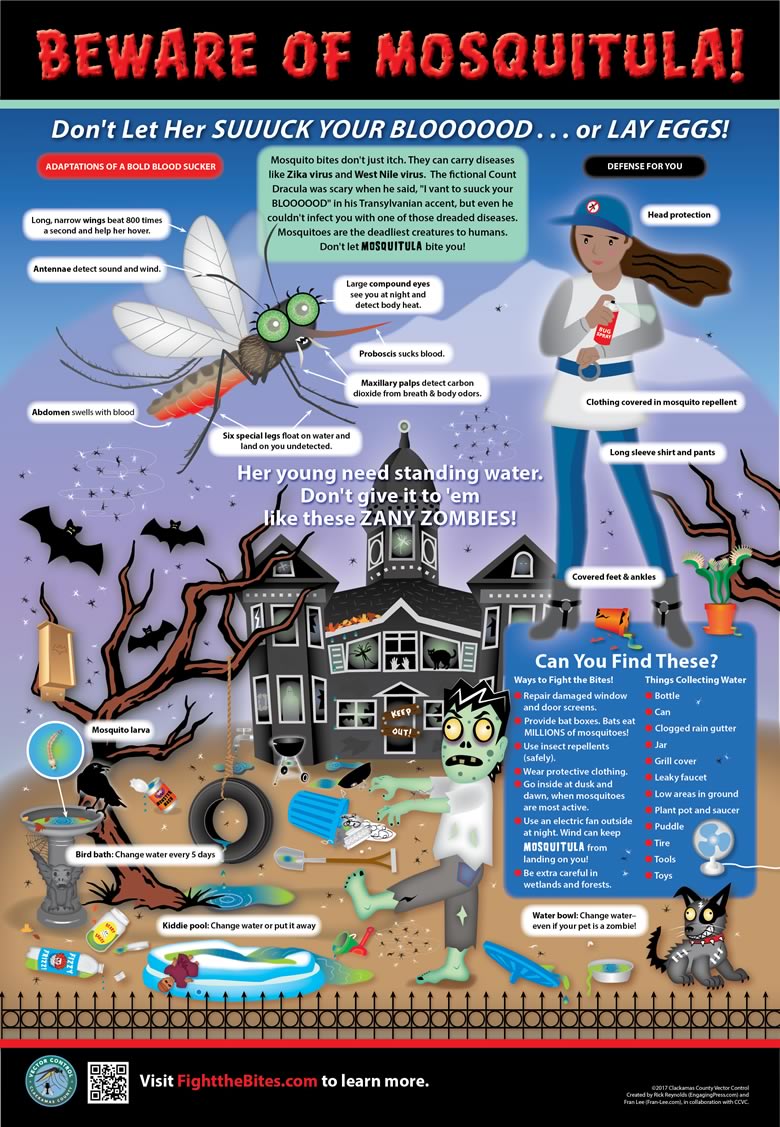 Mosquito Education Poster